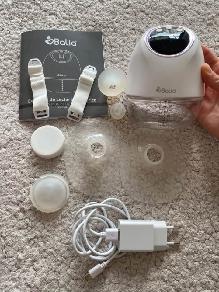 (#PG4910) Extractor de leche eléctrico simple. Marca Balia
