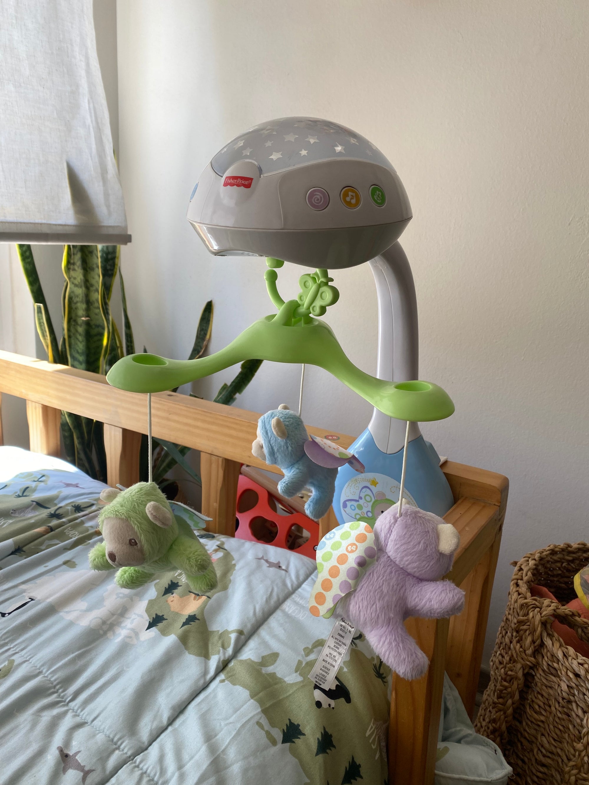 (#PG5433) Móvil modelo 3 en 1 Sueño Mariposa. Marca Fisher Price