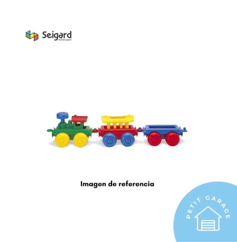 (#PG3904) Tren 3 piezas. Marca Seigard