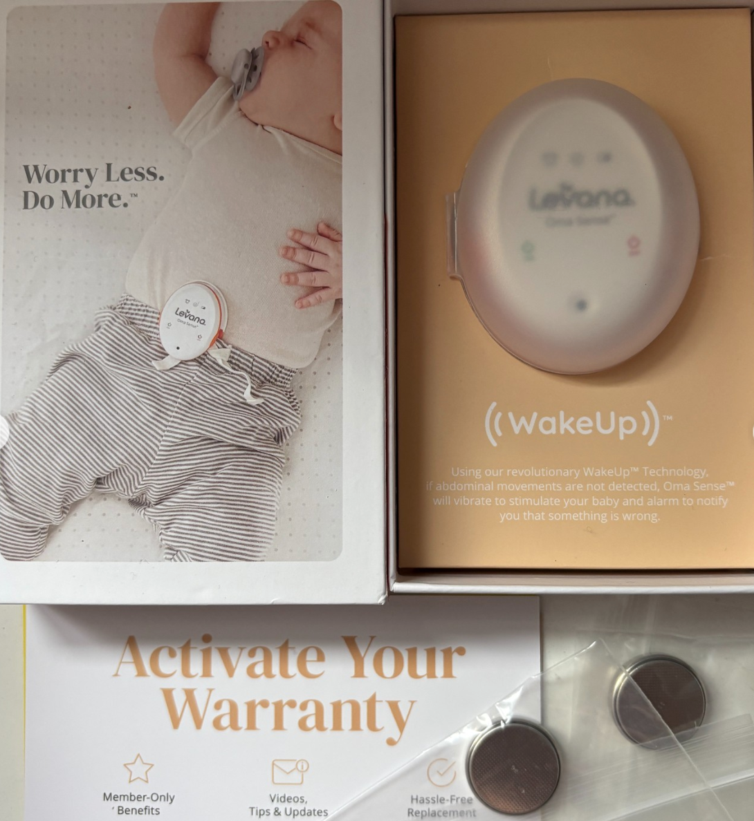 (#PG4215) Monitor de sueño modelo Oma Sense. Marca Levana