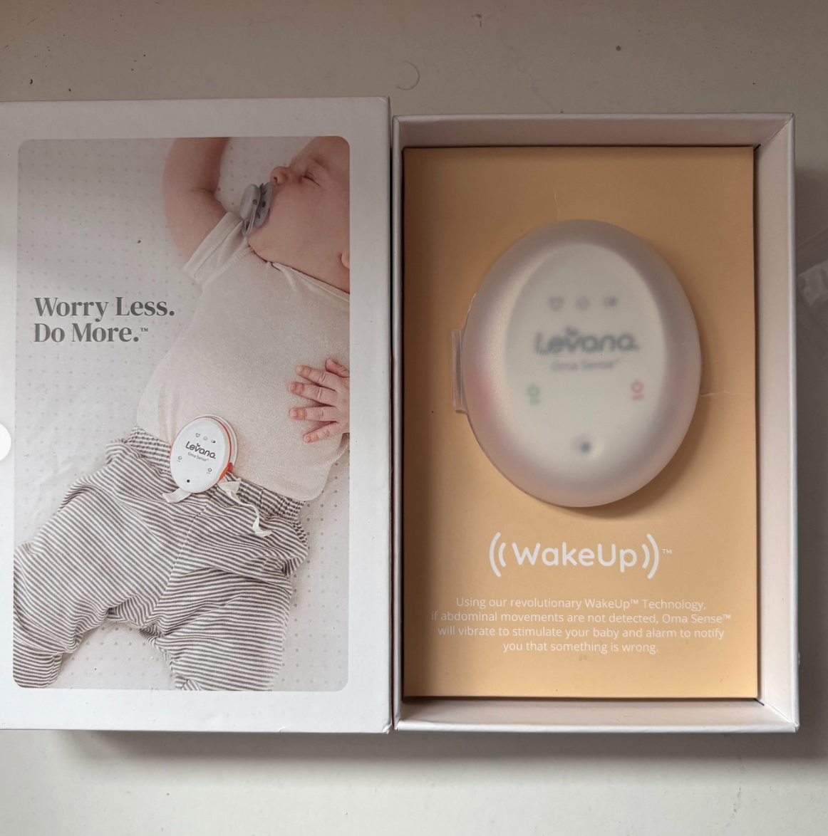 (#PG4215) Monitor de sueño modelo Oma Sense. Marca Levana