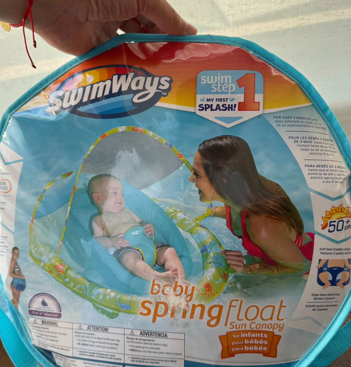 (#PG4214) Flotador de bebé. Marca Swimways