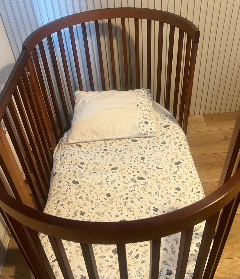 (#PG4210) Cuna de madera. Marca Divicar Brasil