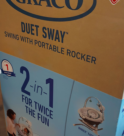 (#PG4212) Silla mecedora modelo Duet Sway Binder 2 en 1. Marca Graco