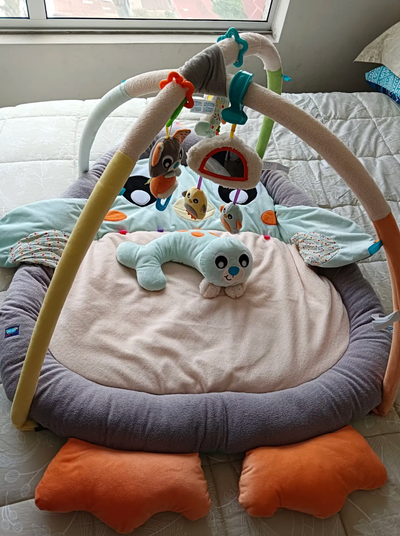 (#PG5214) Gimnasio modelo Acurrúcame Pingüino. Marca Playgro