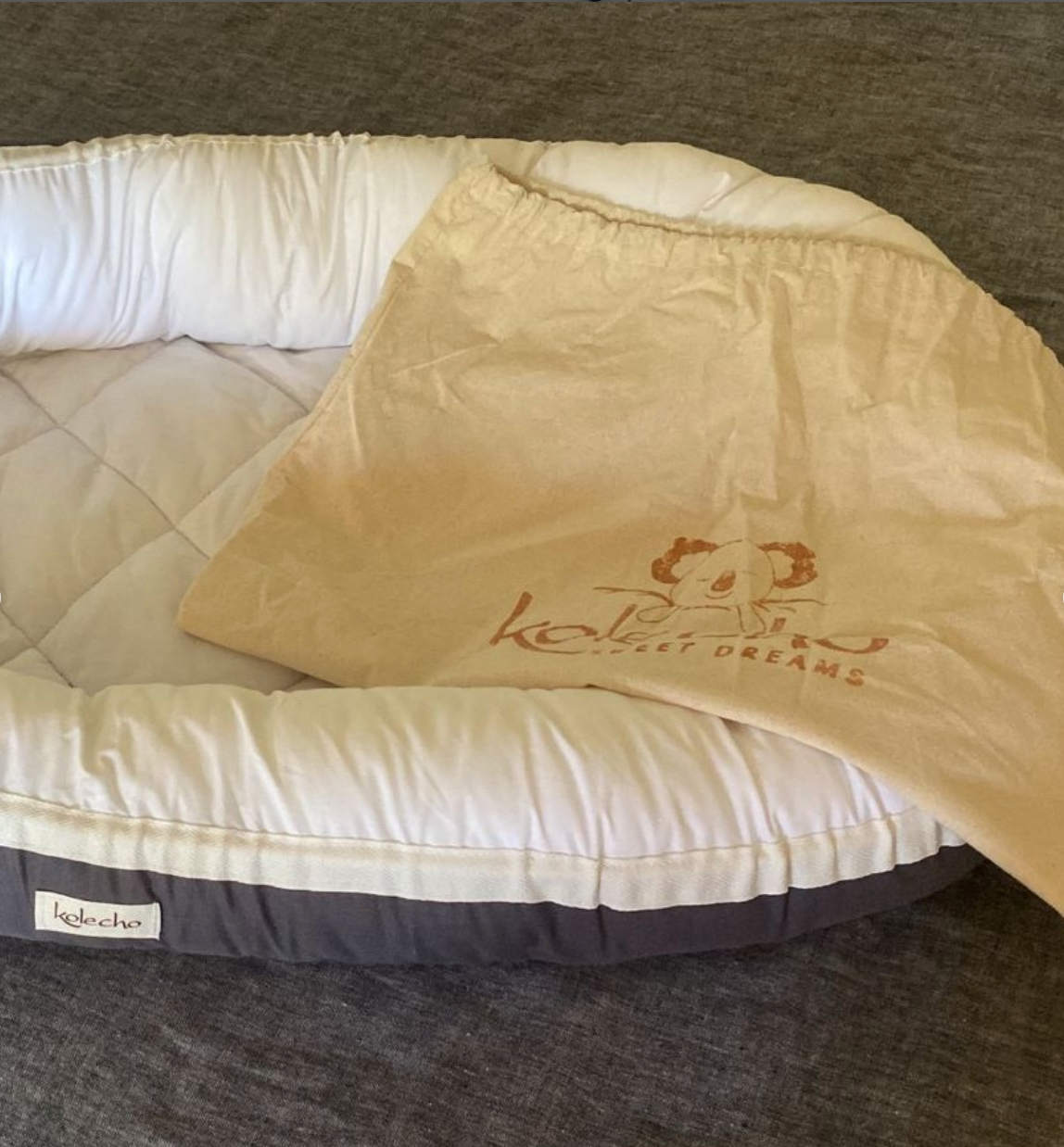 (#PG2642) Nido + 2 saquitos RN a 6 meses. Marca Oh My Saquito y Kolecho