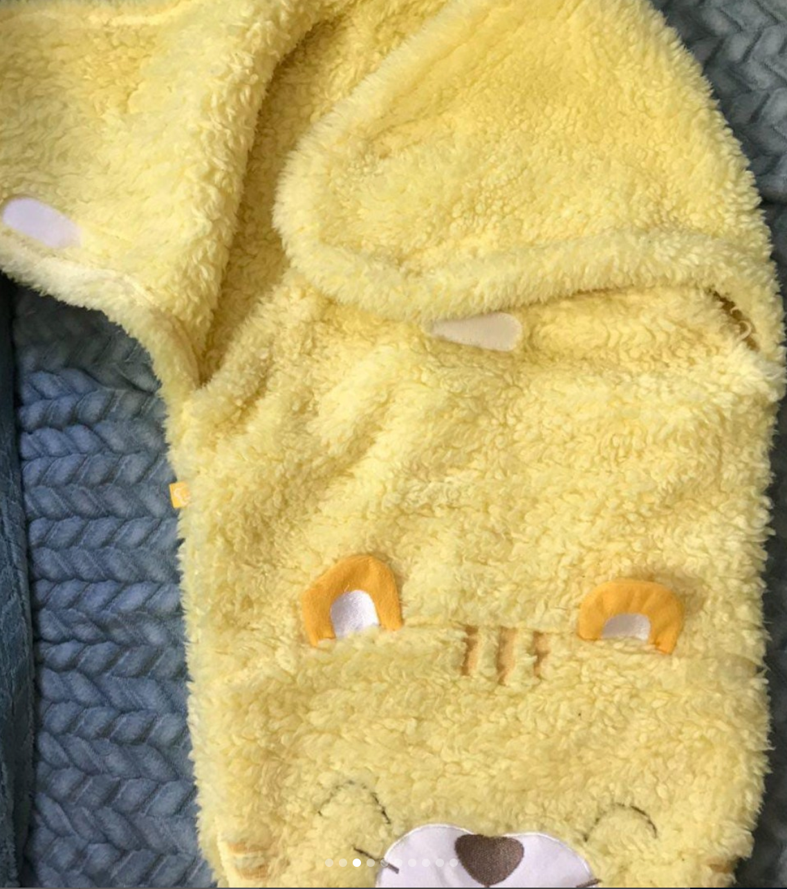 (#PG2621) Saquito de gato + Saquito de oso + Alfombra de conejo. Marca Pillin, Shein y Yahao Toys