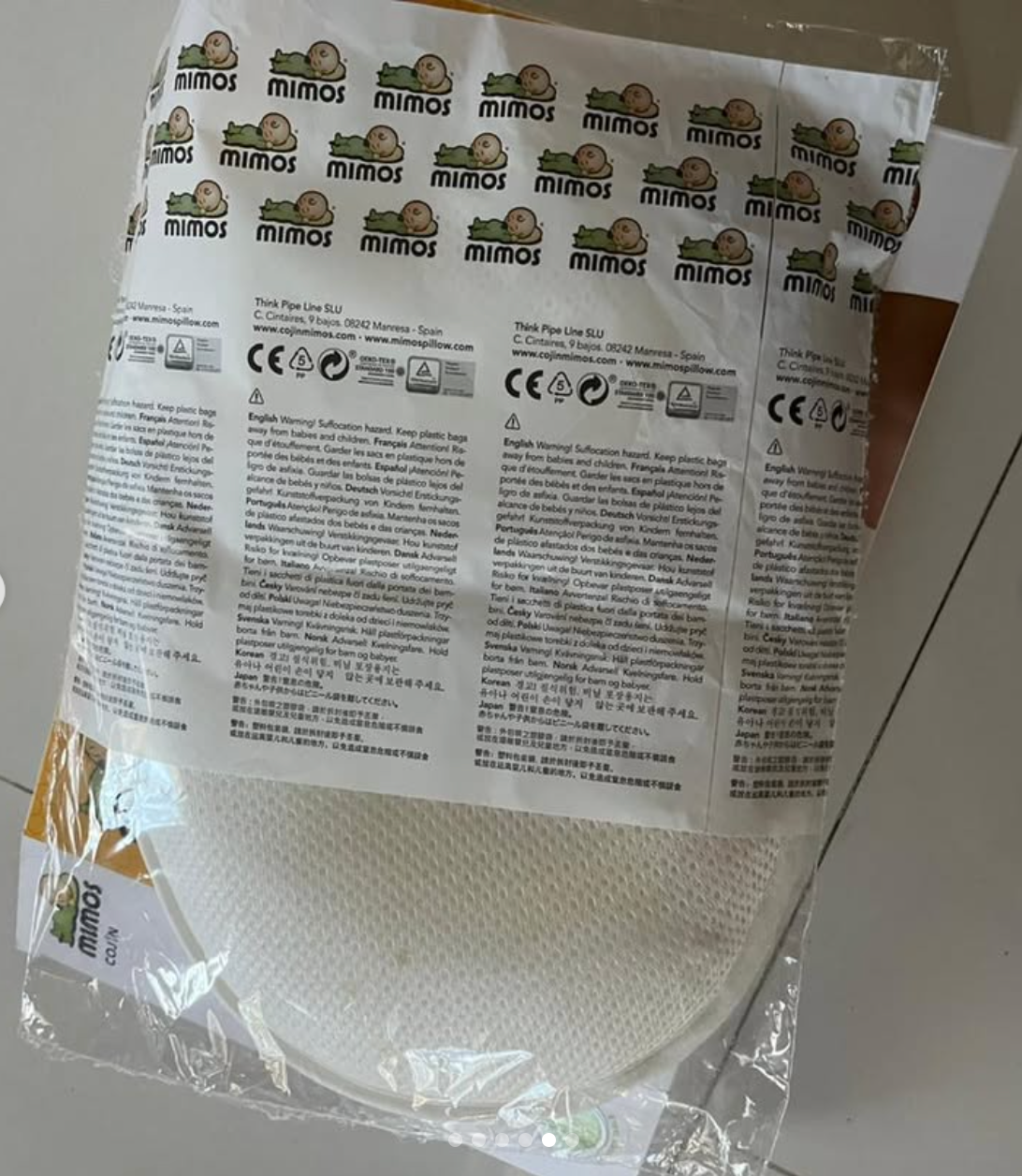 (#PG2614) Cojín talla S. Marca Mimo.