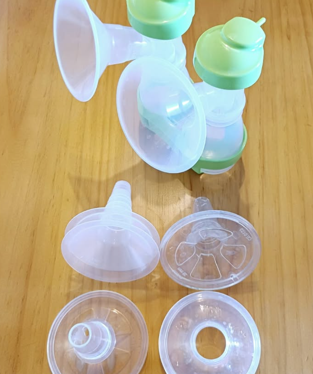 (#PG2638) Extractor doble de leche eléctrico. Marca Calypso