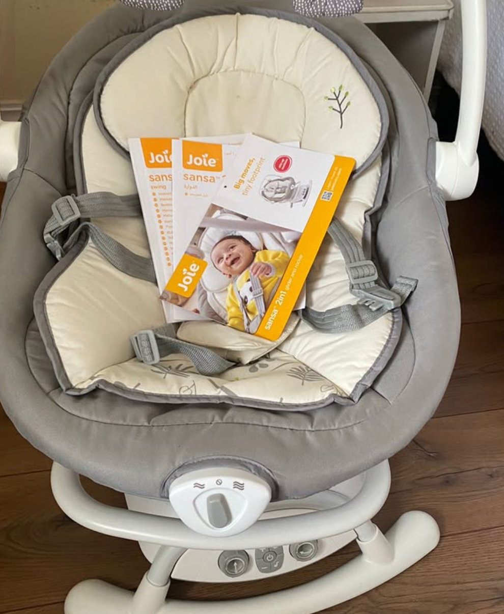 (#PG2640) Silla mecedora Sansa 2 en 1. Marca Joie