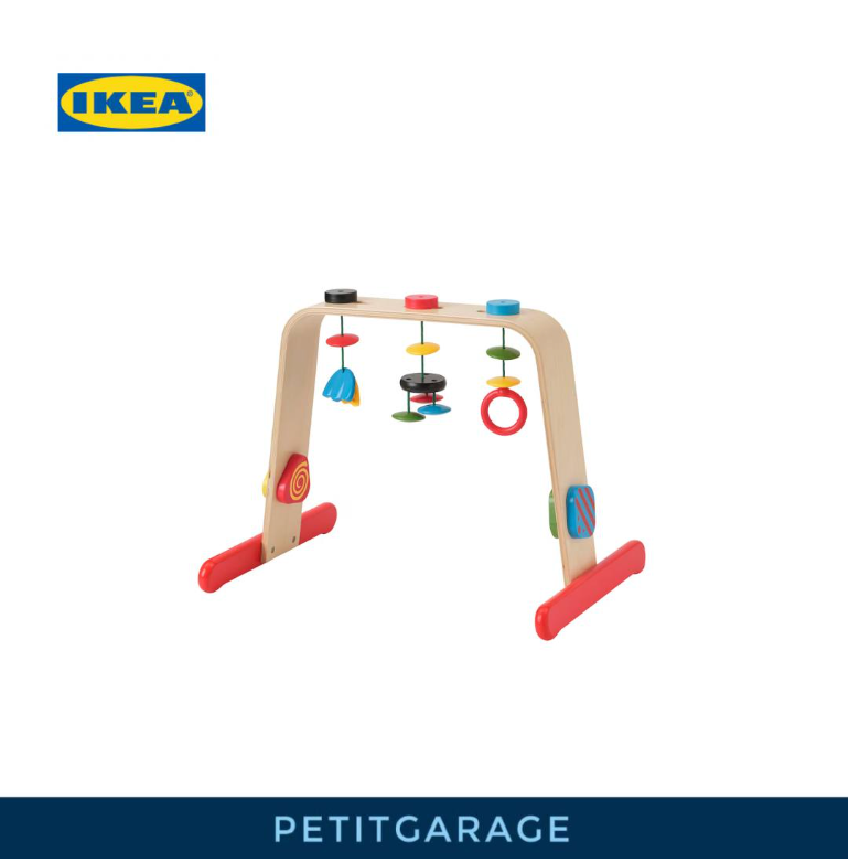 (#PG2663) Gimnasio de madera modelo Leka. Marca Ikea