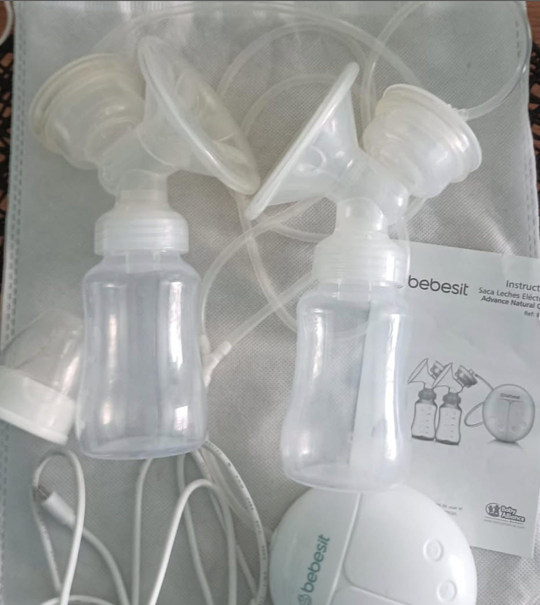 (#PG2666) Extractor de leche eléctrico. Marca Bebesit