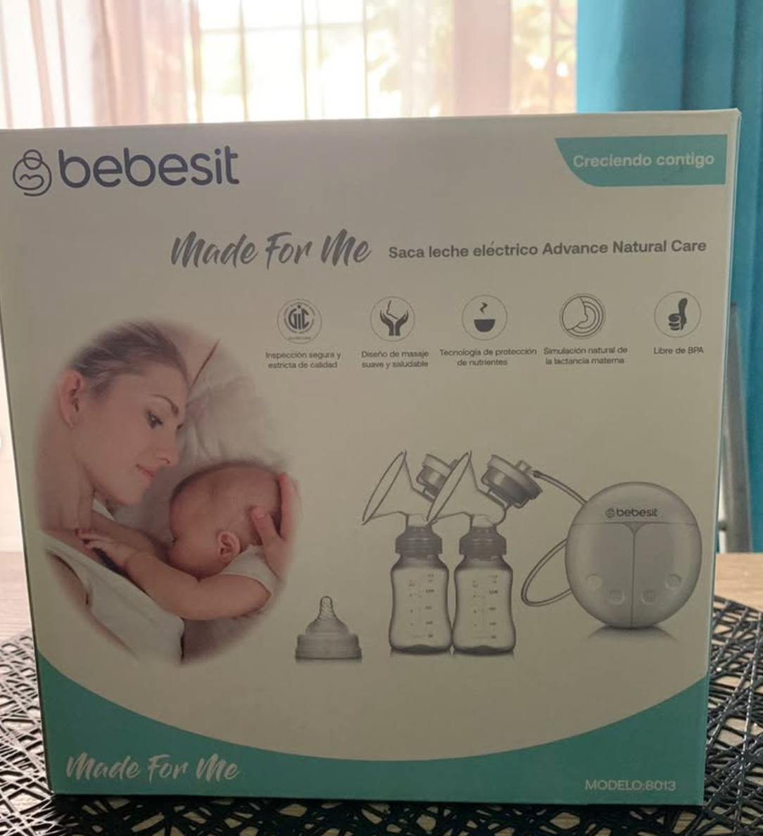 (#PG2666) Extractor de leche eléctrico. Marca Bebesit