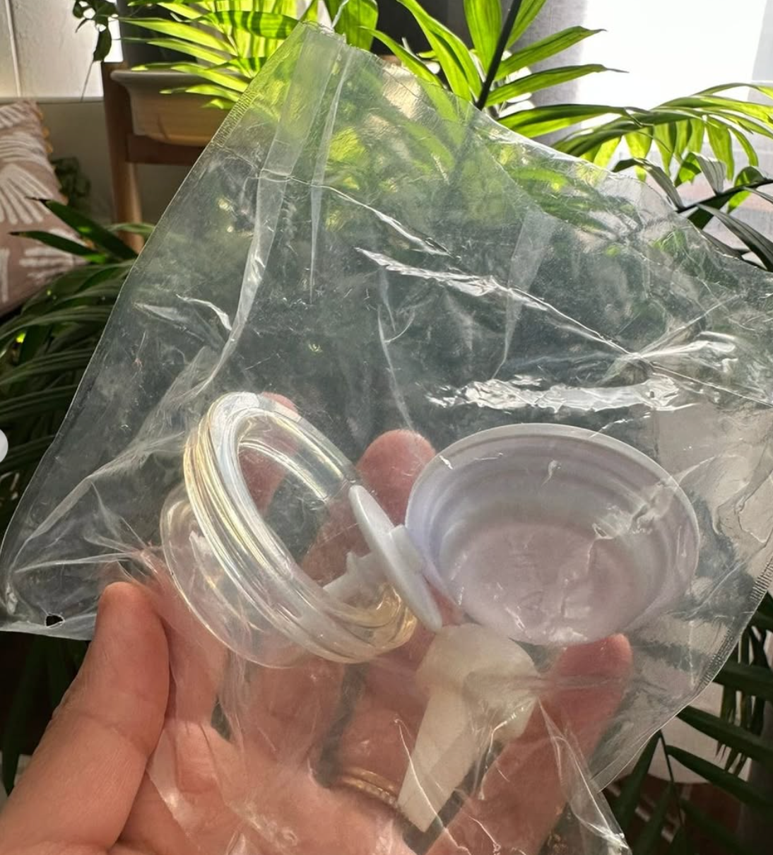 (#PG2691) Extractor de leche manual + conchas protectoras. Marca Phillips Avent