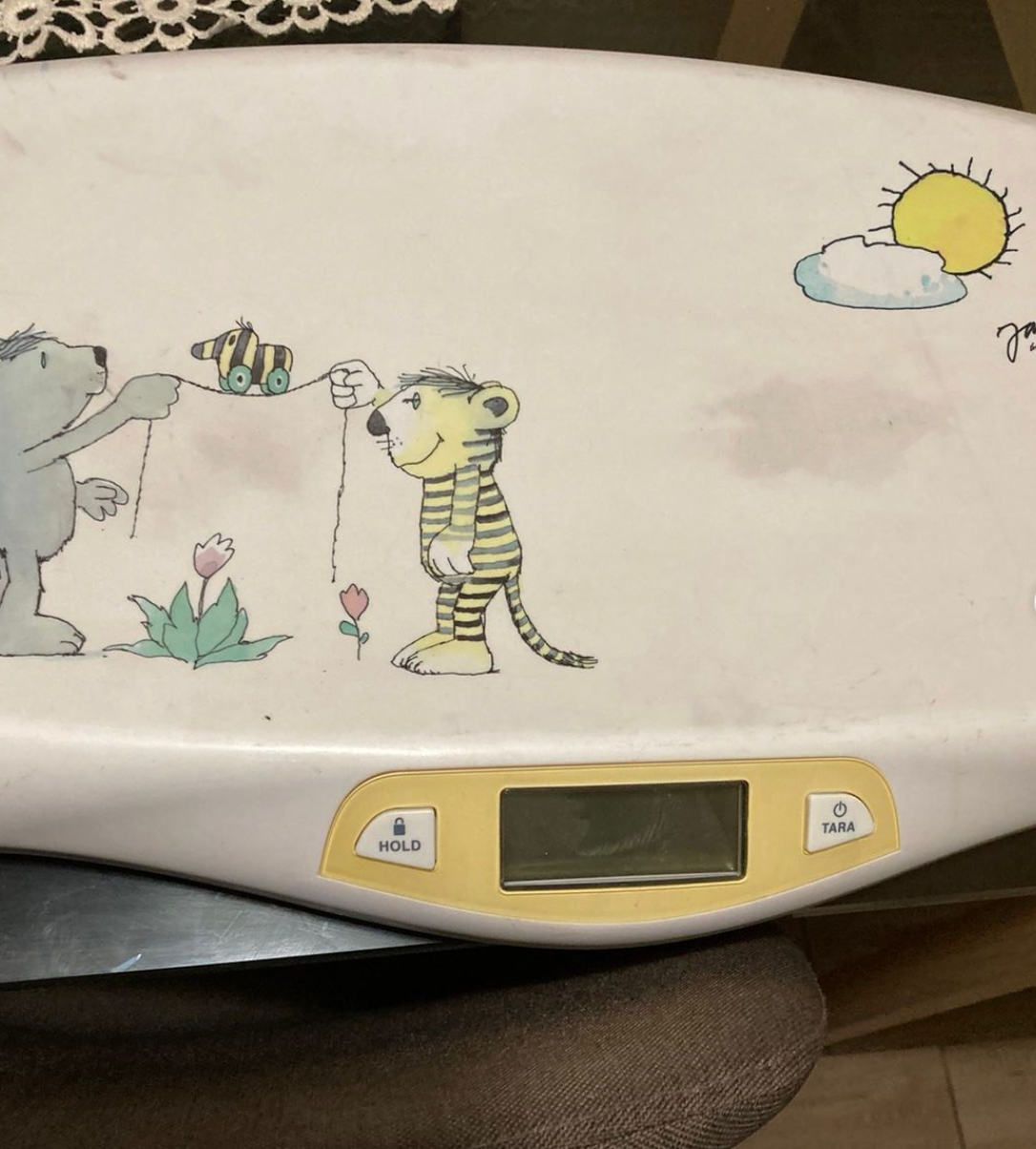 (#PG3025) Balanza pediátrica. Marca Beurer