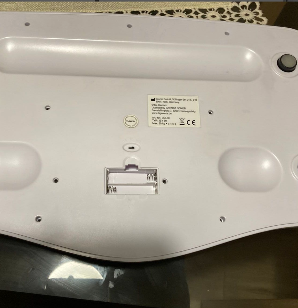 (#PG3025) Balanza pediátrica. Marca Beurer