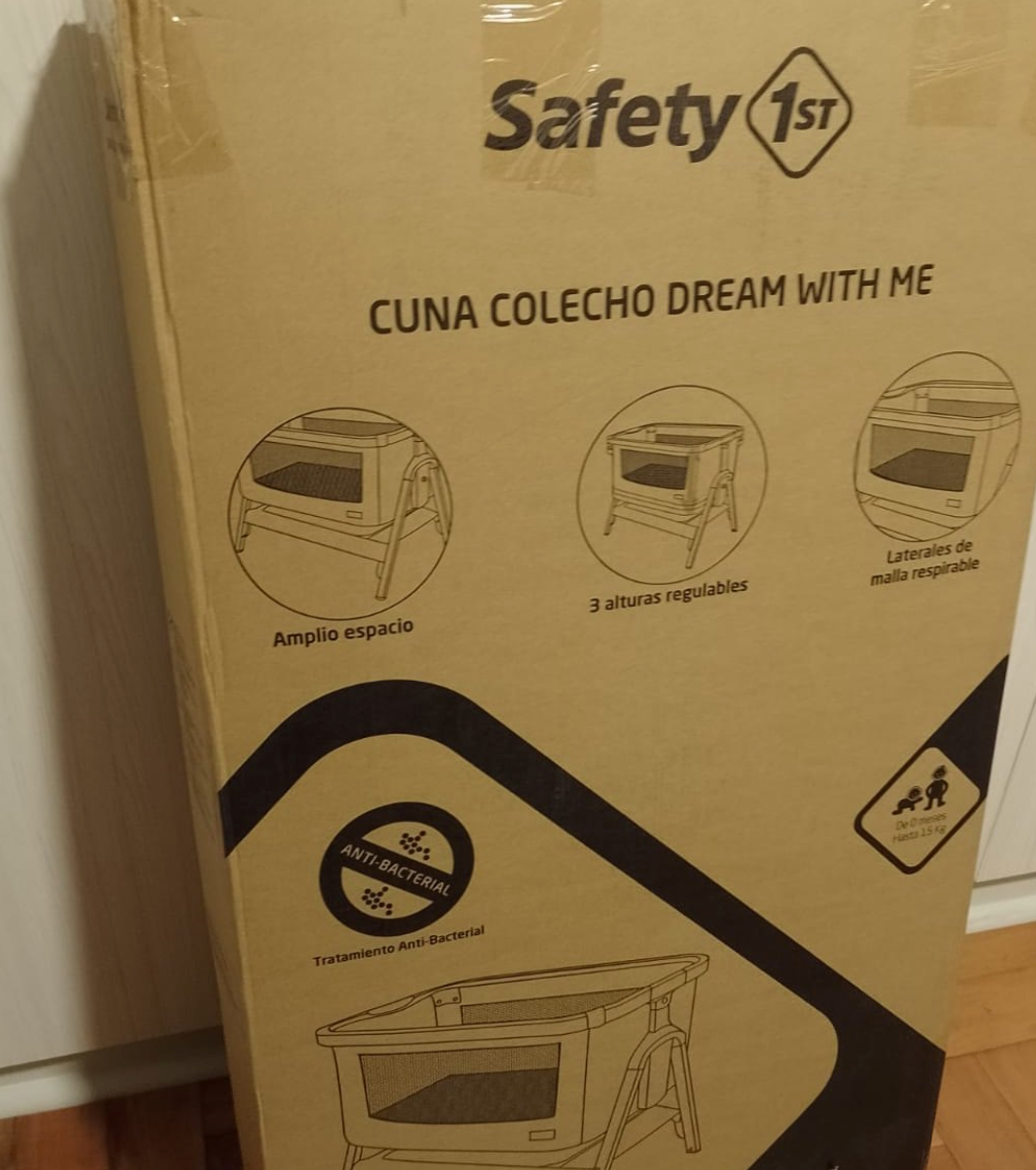 (#PG3941) Cuna Colecho modelo Dream With. Marca Safety 1st