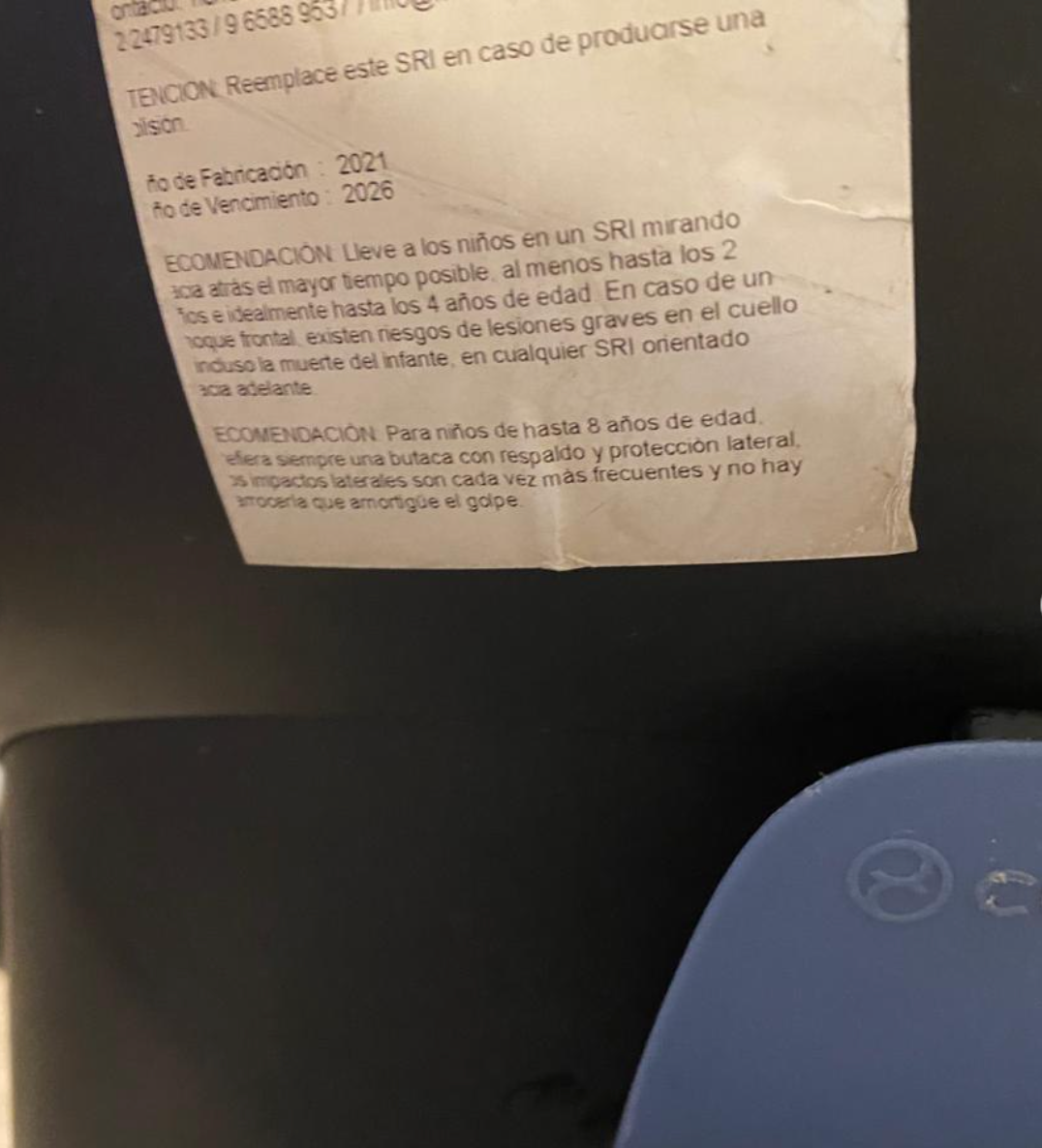 (#PG3948) Coche Travel System modelo Balios S. Marca Cybex