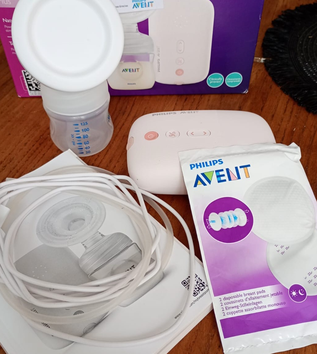 (#PG3959) Extractor de leche eléctrico inalámbrico simple. Marca Philips Avent