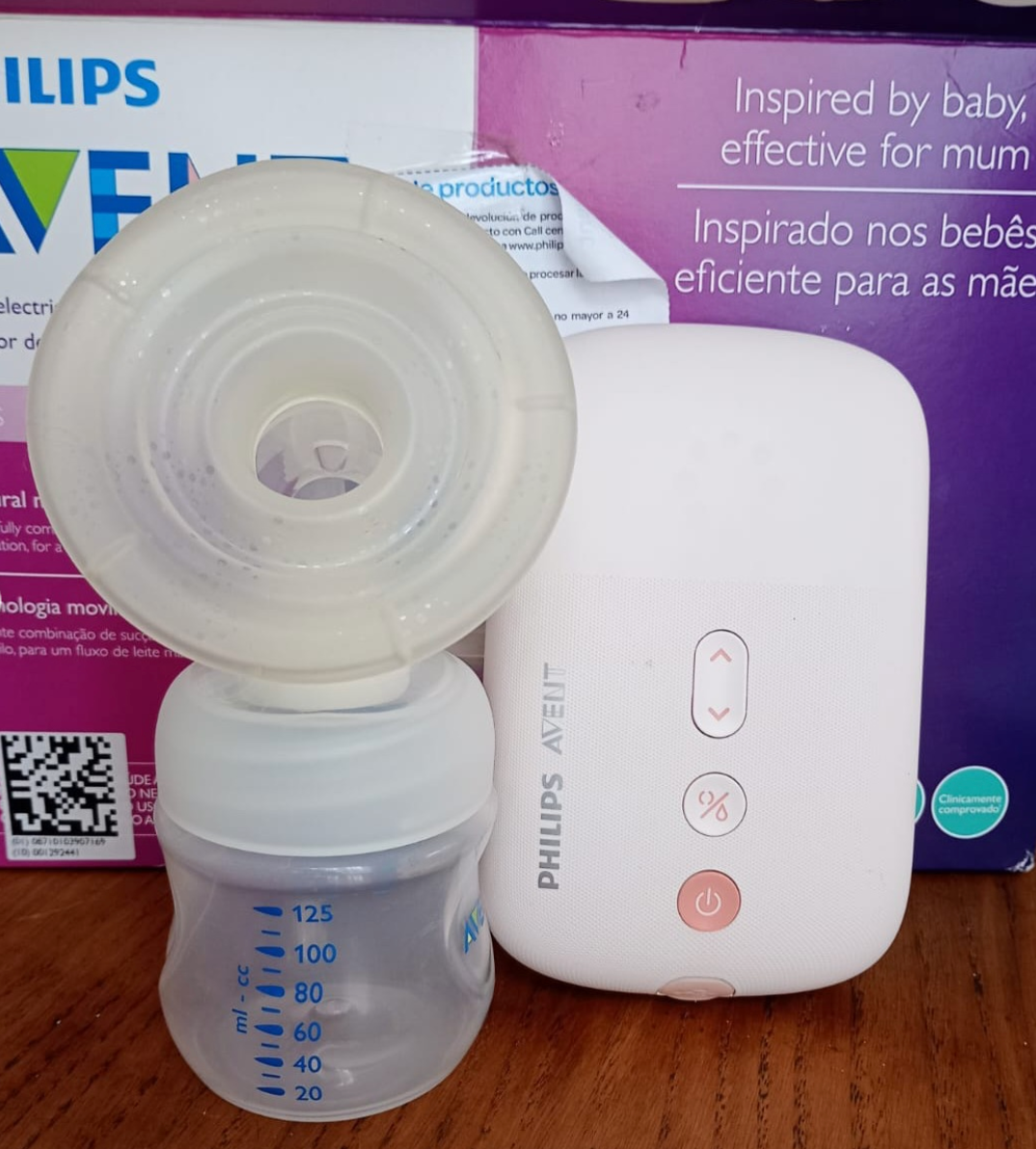 (#PG3959) Extractor de leche eléctrico inalámbrico simple. Marca Philips Avent