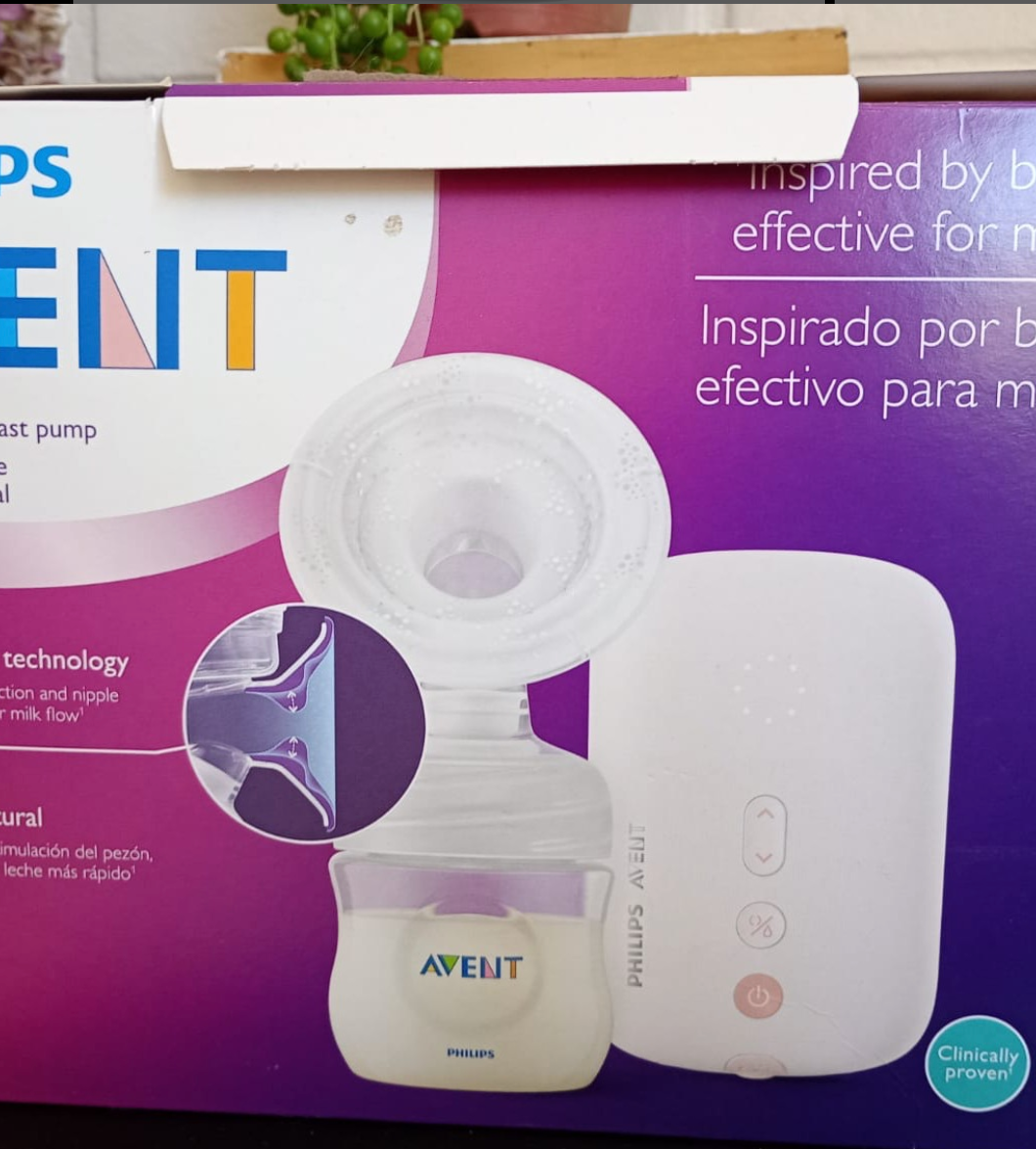(#PG3959) Extractor de leche eléctrico inalámbrico simple. Marca Philips Avent