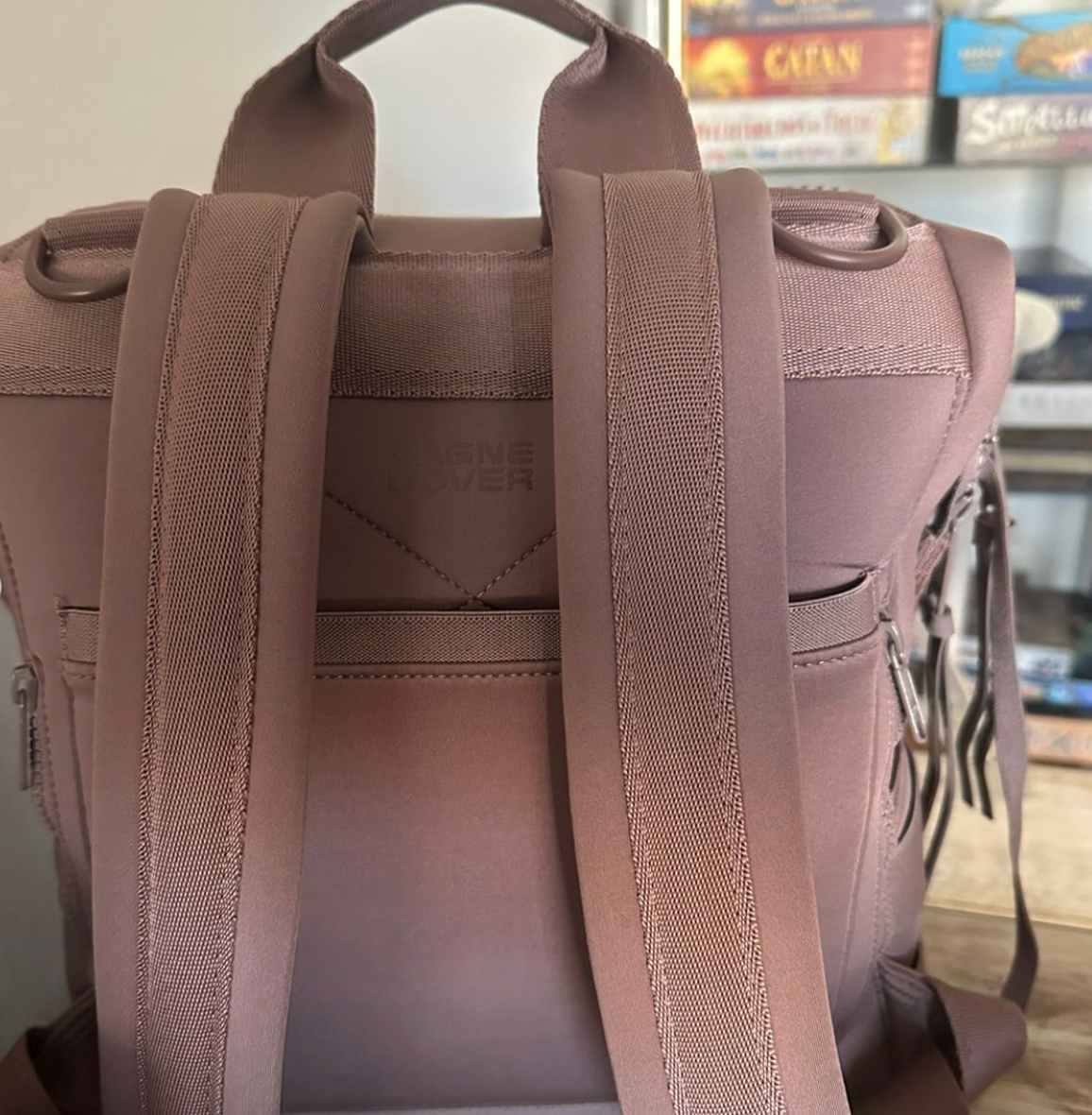 (#PG3963) Mochila pañalera. Marca Dagne Dover