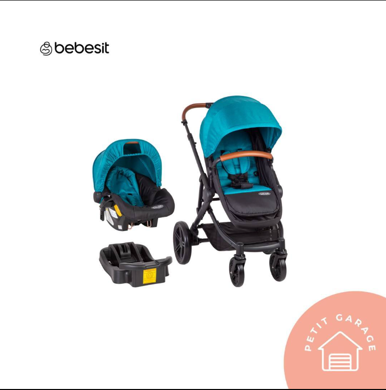 (#PG3975) Coche Travel System modelo Aspen. Marca Bebesit