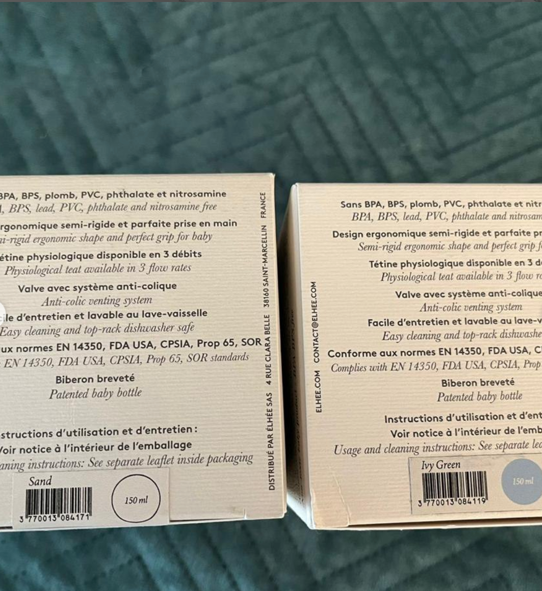 (#PG3912) 2 mamaderas. Marca Elhee