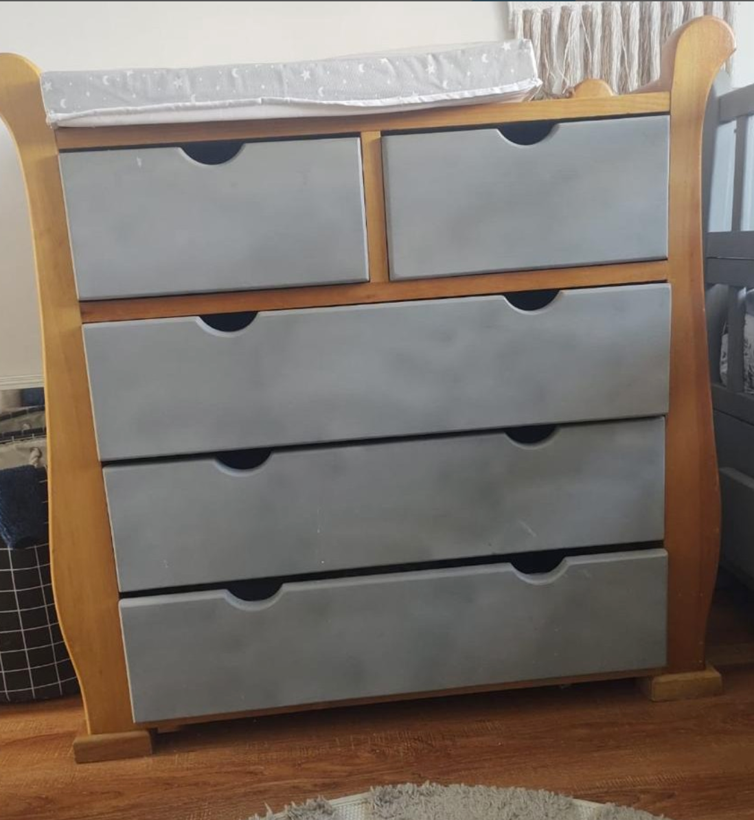 (#PG3949) Cómoda + Mudador. Marca Genérica