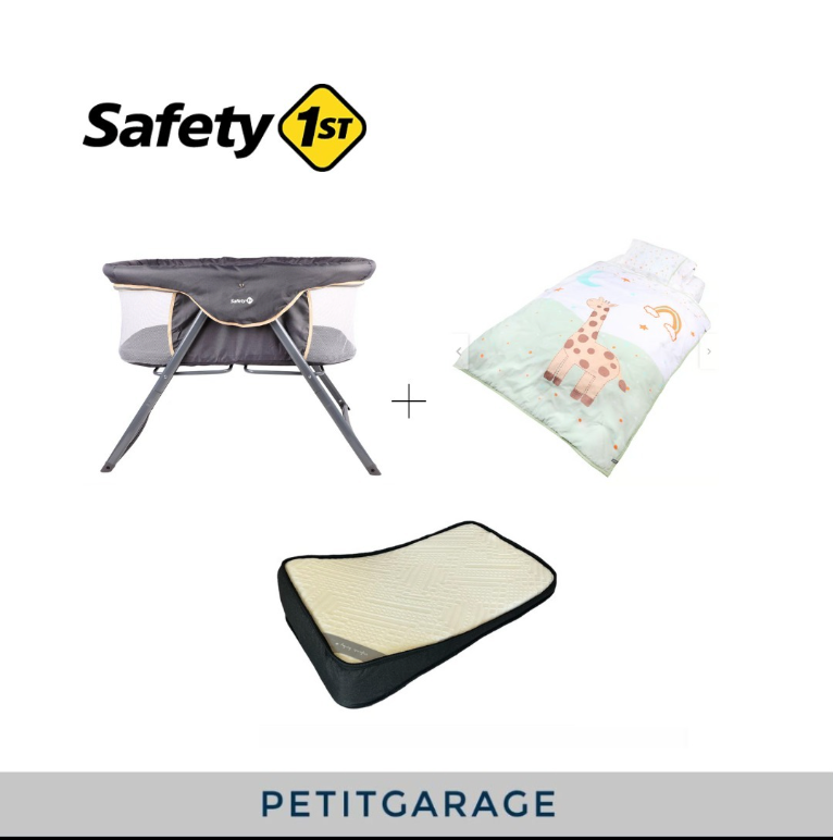 (#PG3487) Cuna Moisés Esmeralda. Marca Safety 1st