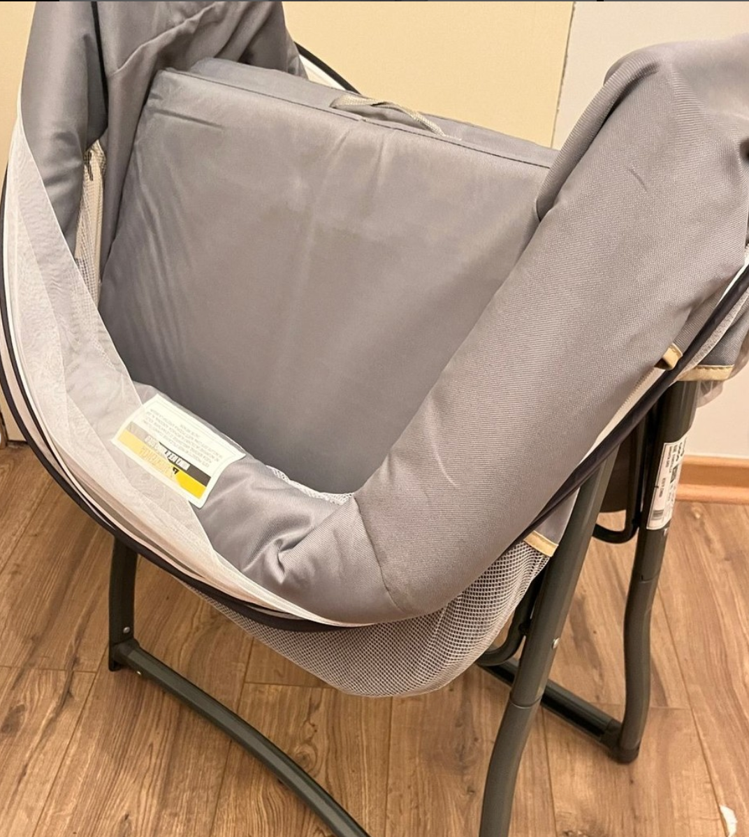 (#PG3487) Cuna Moisés Esmeralda. Marca Safety 1st