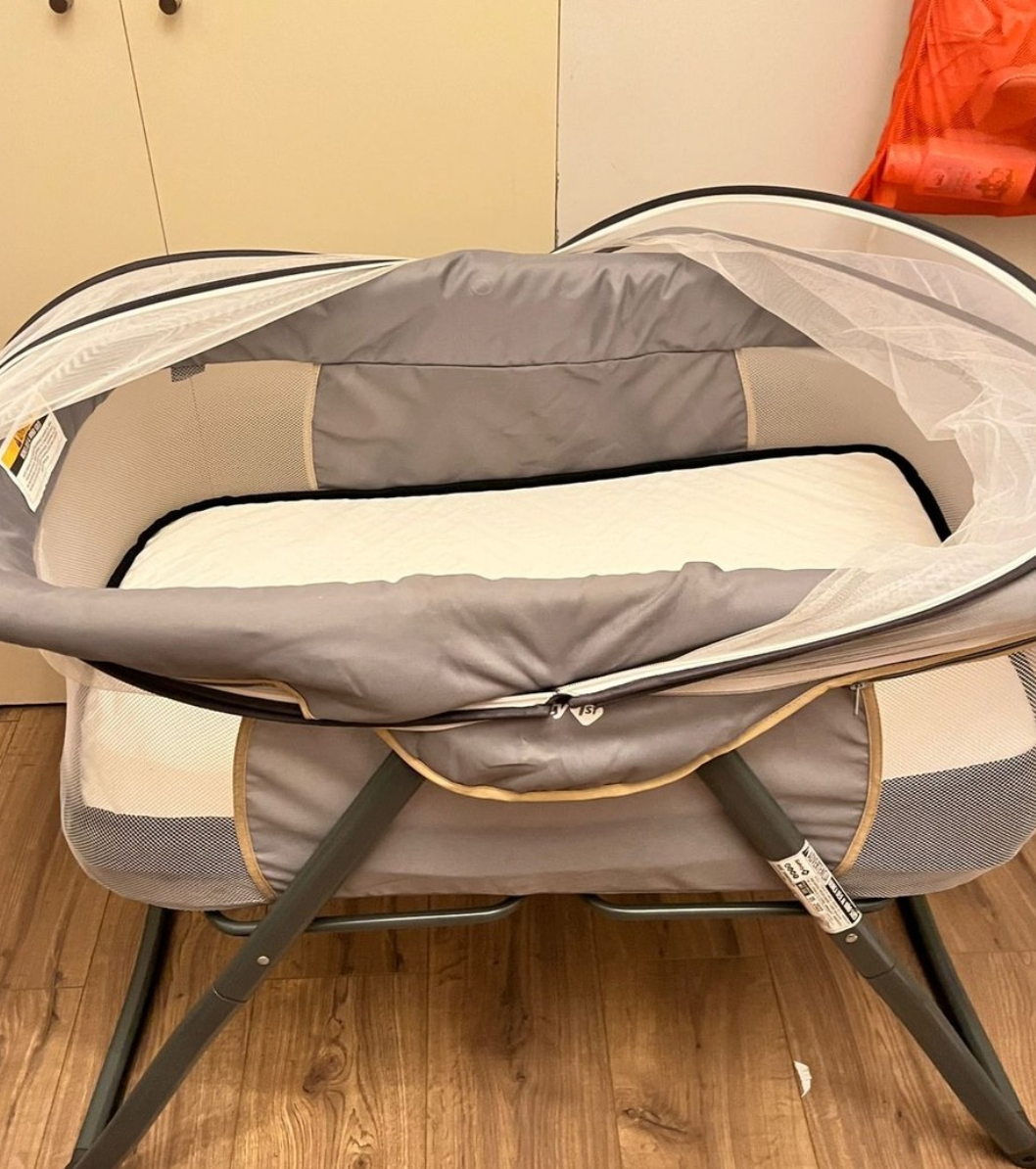 (#PG3487) Cuna Moisés Esmeralda. Marca Safety 1st