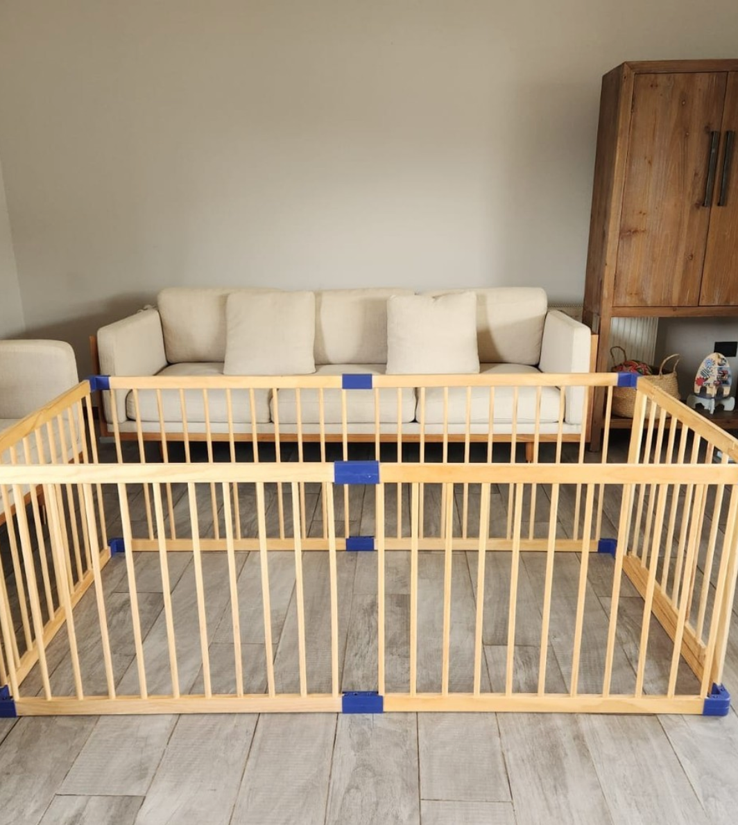 (#PG3488) Corral de madera. Marca Corral Bebe