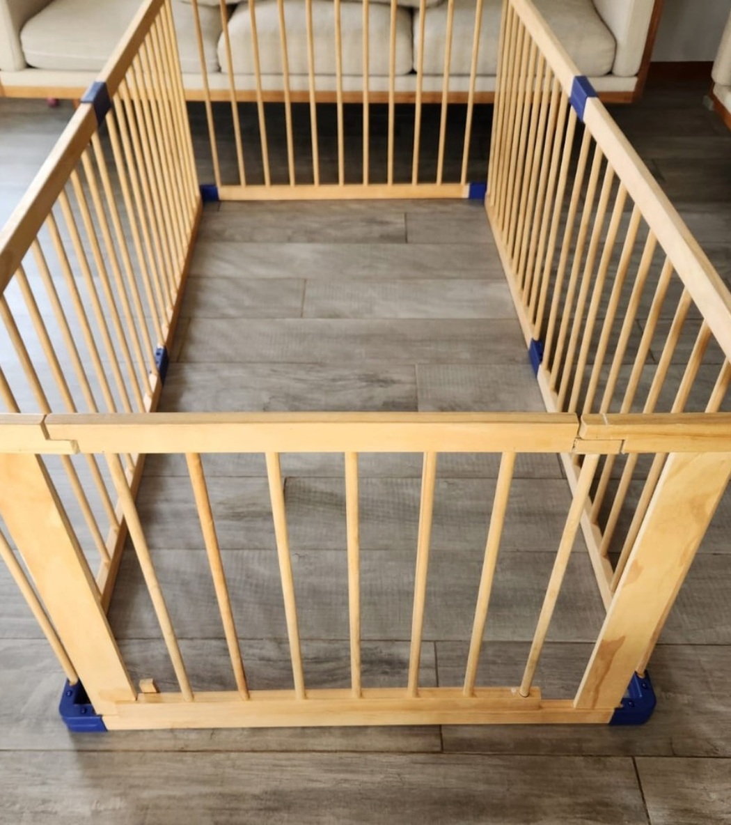 (#PG3488) Corral de madera. Marca Corral Bebe