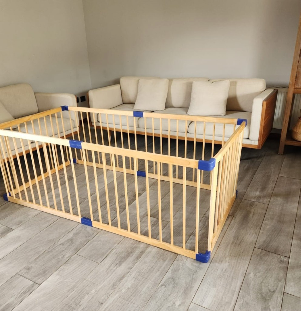 (#PG3488) Corral de madera. Marca Corral Bebe