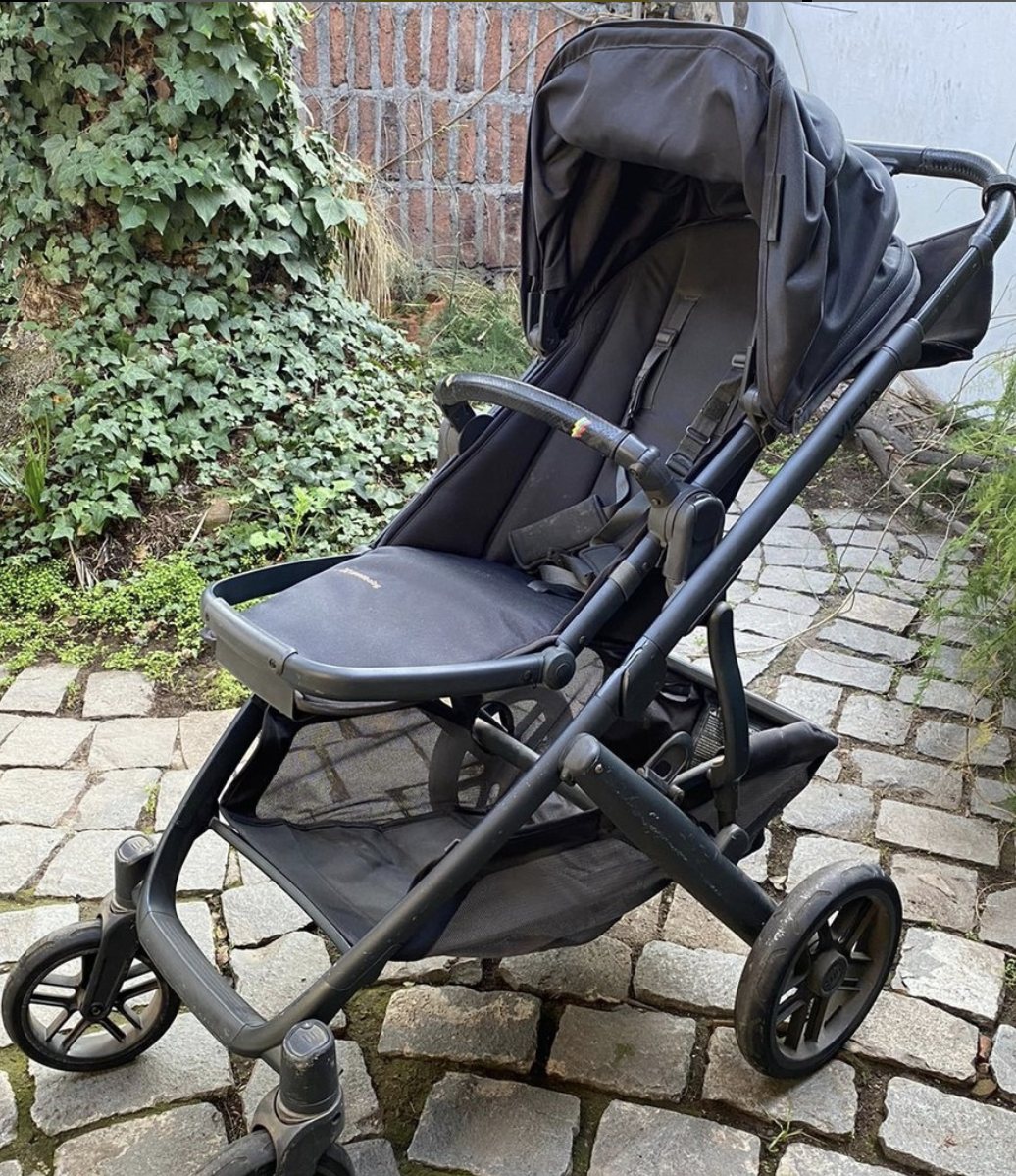 (#PG3491) Coche Vista V2 + Moisés + Accesorios. Marca Uppababy