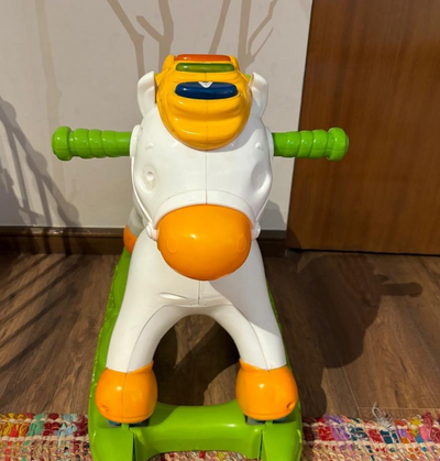 (#PG3499) Caballito tres en uno. Marca Clementoni