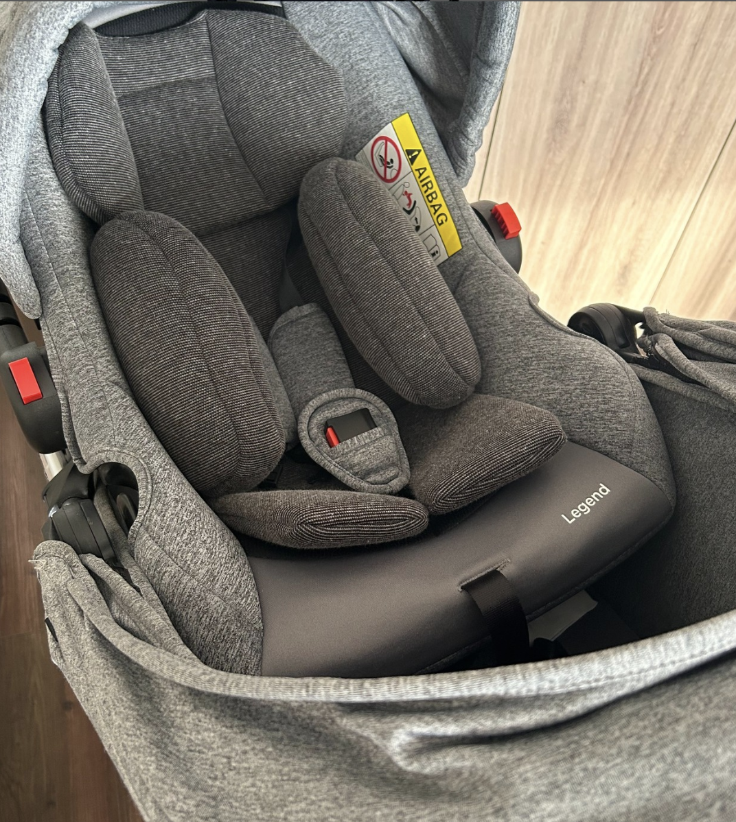 (#PG4045) Coche Travel System modelo Legend. Marca Infanti