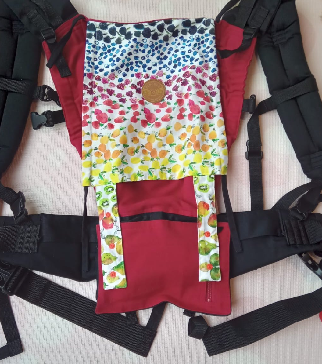 (#PG4048) Mochila ergonómica. Marca Alborde