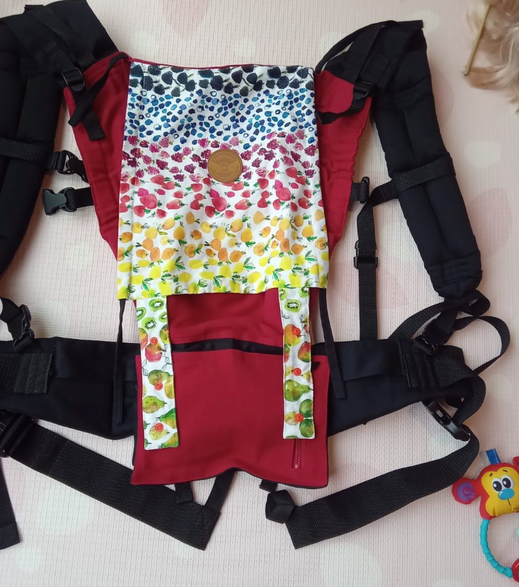 (#PG4048) Mochila ergonómica. Marca Alborde