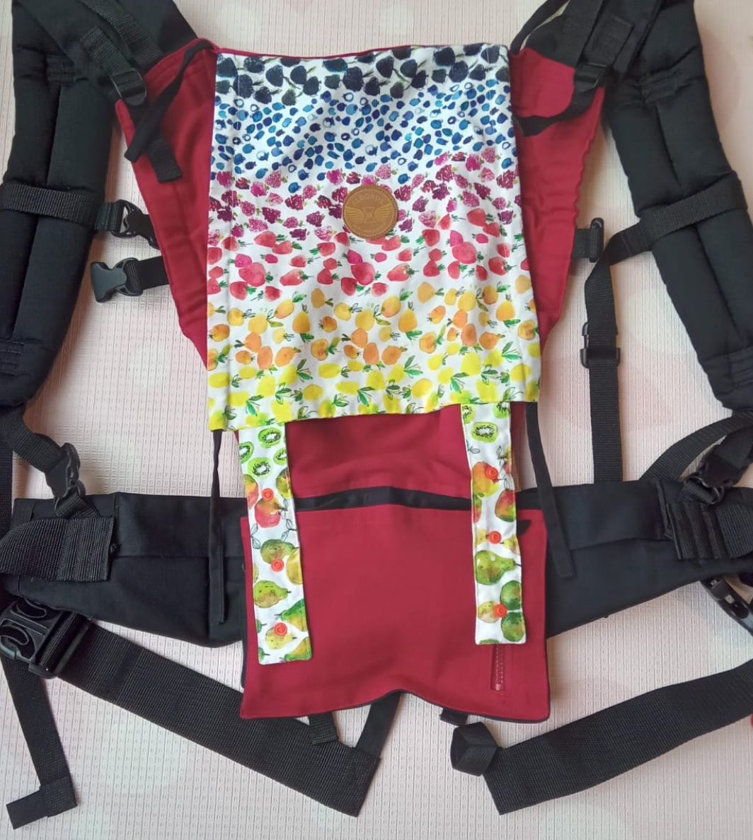 (#PG4048) Mochila ergonómica. Marca Alborde