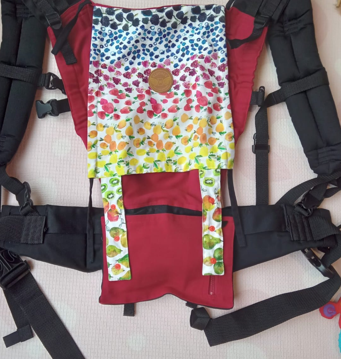 (#PG4048) Mochila ergonómica. Marca Alborde