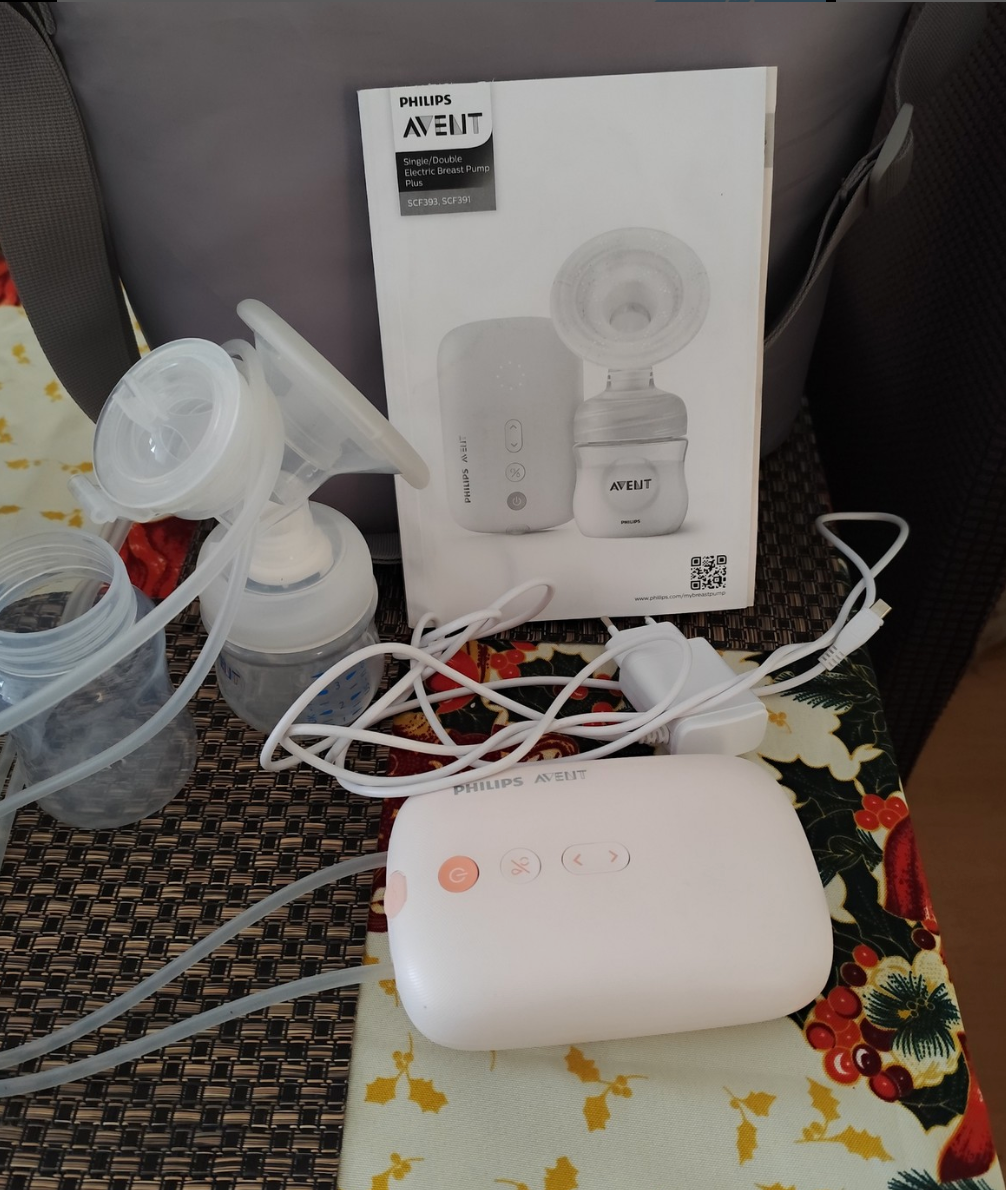 (#PG4077) Extractor electrico doble. Marca Philips Avent