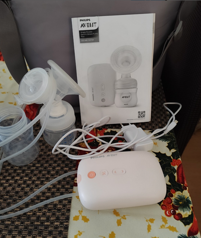 (#PG4077) Extractor electrico doble. Marca Philips Avent