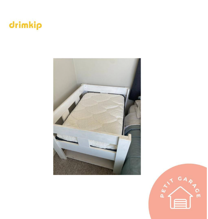 (#PG4004) Cuna colecho + Colchón. Marca Genérica y Drimkip