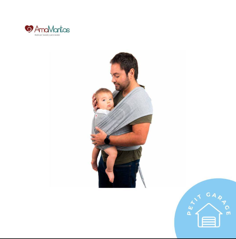 (#PG4097) Fular portabebé. Marca Amamantas
