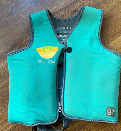 (#PG4126) Chaleco de natación. Marca Bbluv