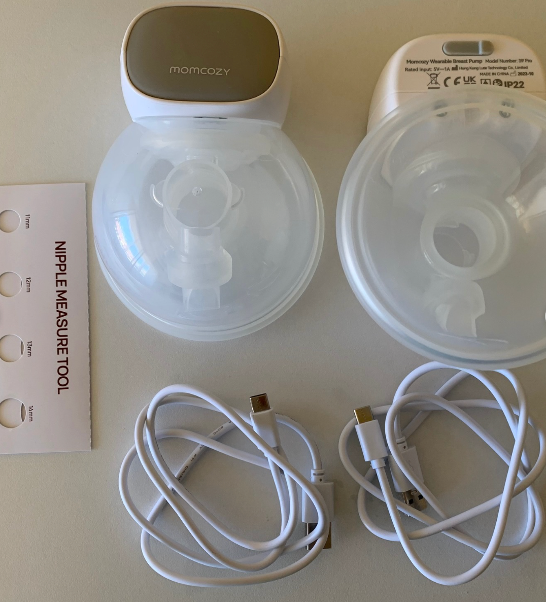 (#PG4124) Extractor de leche doble eléctrico modelo S9 pro. Marca Momcozy