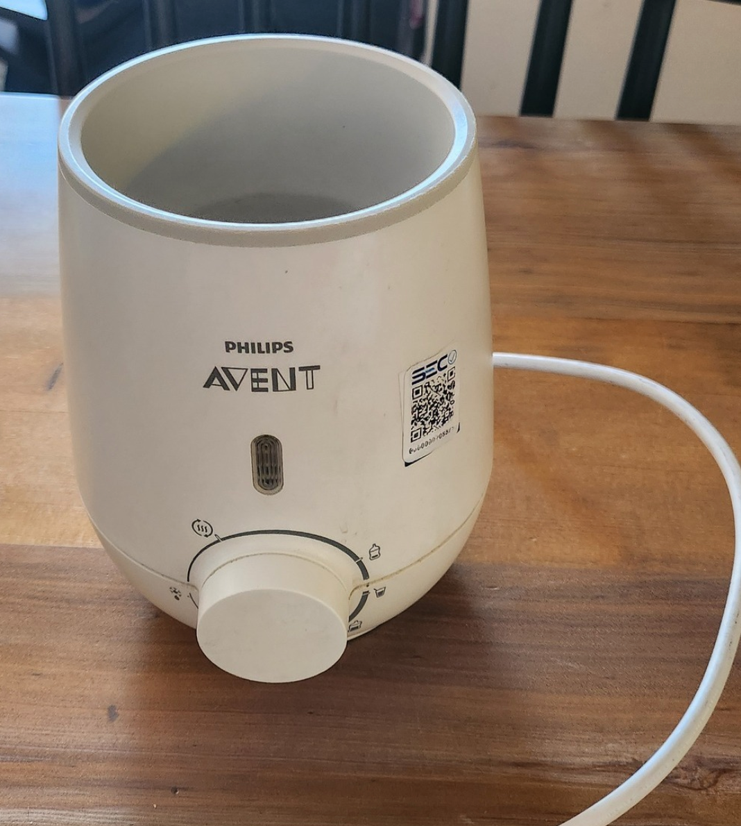 (#PG4121) Pack esterilizador + Calienta mamadera. Marca Avent Philips