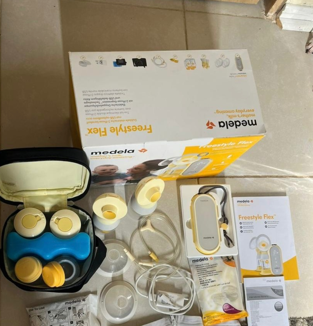 (#PG4104) Extractor de leche doble eléctrico modelo Freestyle. Marca Medela